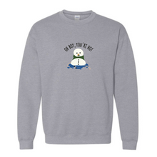 Load image into Gallery viewer, Oh boy, you’re hot Snowman Sweater
