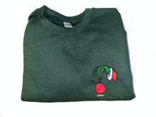 Load image into Gallery viewer, Grinch Hand Sweatshirt
