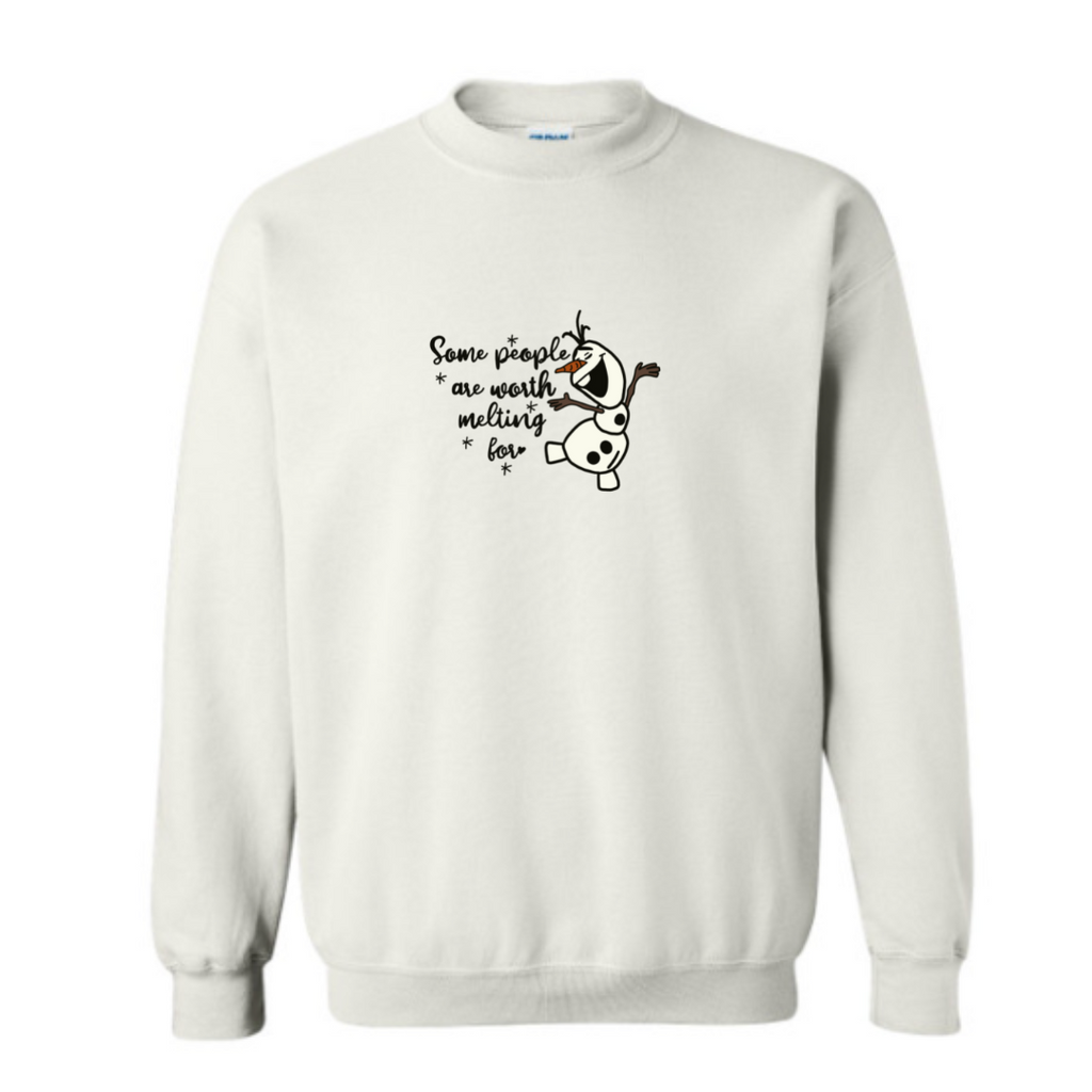 Melting for Olaf Sweater