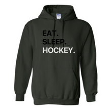 Load image into Gallery viewer, Eat Sleep Hockey Hoodie
