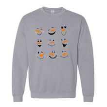 Load image into Gallery viewer, Snowmen Faces Sweater
